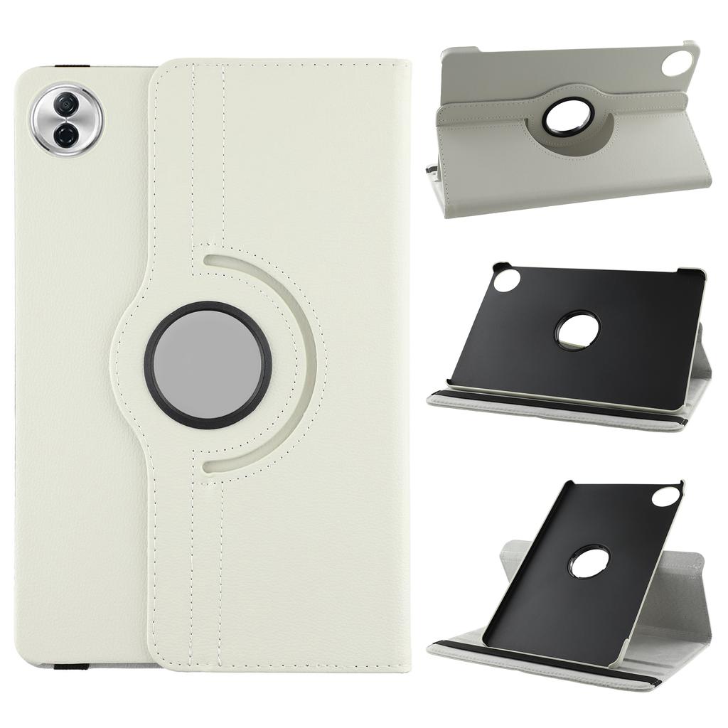 For Honor Pad 10 Case Rotating Stand PU Leather+PC Tablet Cover with Elastic Band
