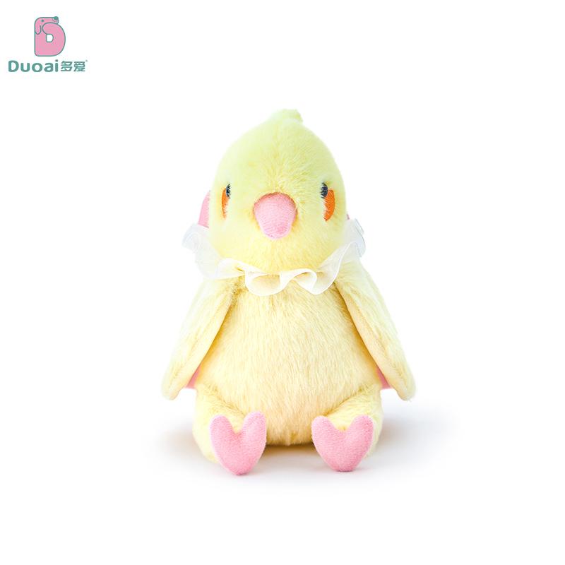 Schattig Handgemaakt Vogel Pluche Zacht Speelgoed Cartoon Agapornis Kaketoe Mus Bureau Ornament Huisdecoratie Kerstcadeau Souvenir Pop 15cm