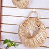 Hanging Planter Basket Handmade Wicker Rattan Flower Basket