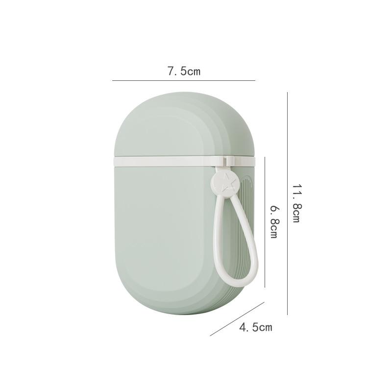 

Пластиковая мыльница портативная герметичная водонепроницаемая дорожная коробка держатель контейнер с крышкой прочный герметичный органайзер для путешествий зелёный