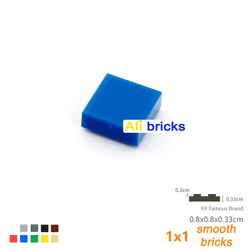 1500pcs DIY Building Blocks Figure Bricks Smooth 1x1 24Color Educational Creative Size Compatible With 3070 Toys for Children