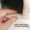Hamster House Pet Plush Winter Warm House Detachable Hook Inner Pad Hamster House Plush Bed For Resting Playing Sleeping