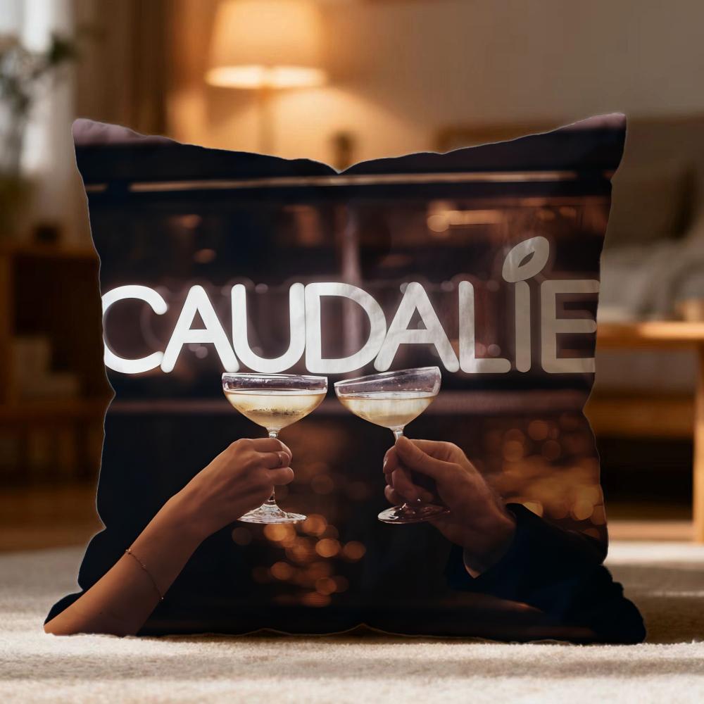 

Fashion C-CCaudalie Cushion Cover Soft Washable Pillow Case Multi-Scene for Couch Bed Travel Office Use 30cmx30cm