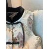 Spring and Autumn New High-end Vest Women's Vest New Year's Floral