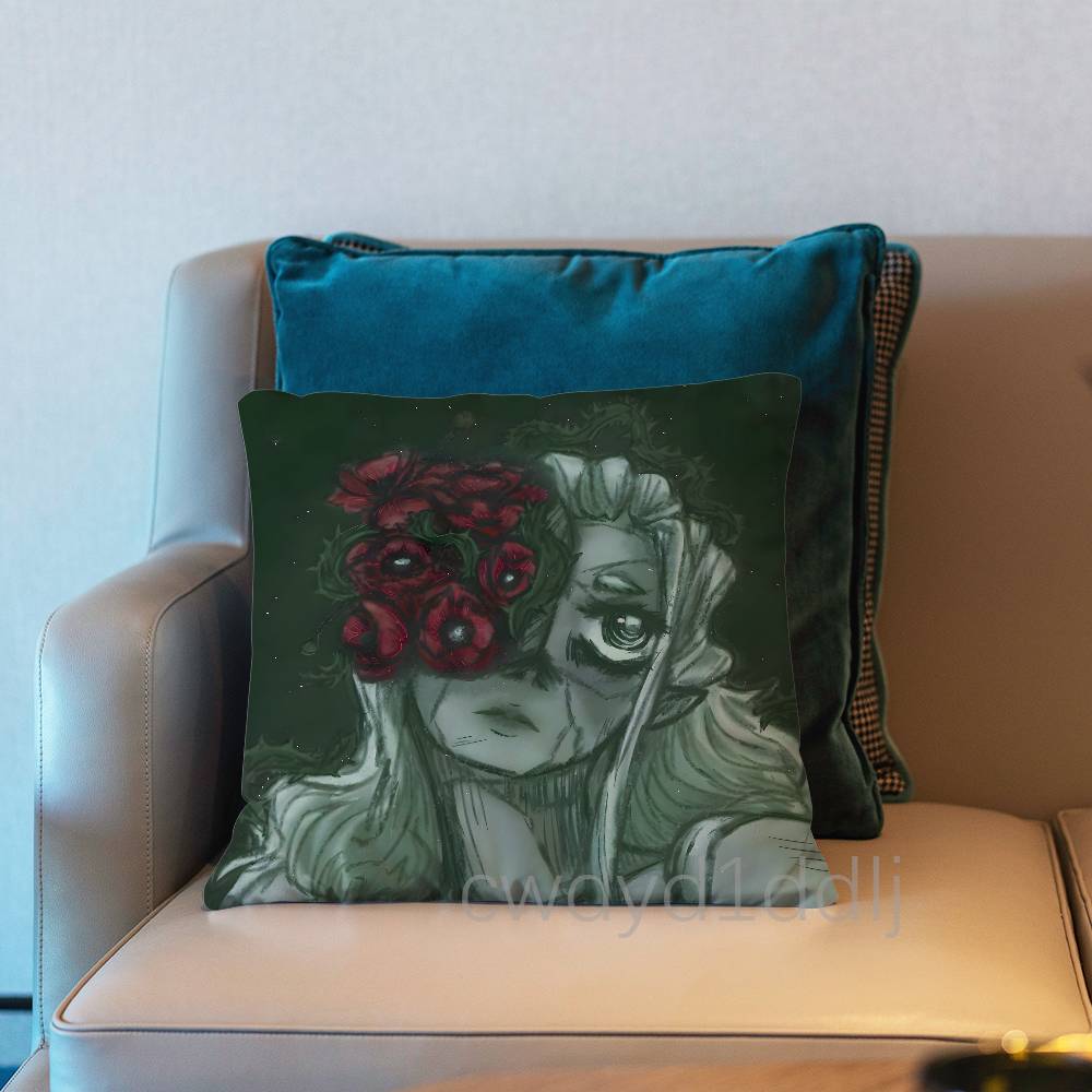 

SSlay The Princess Game Pillow Case Cover Square Sofa With For Pattern Comfortable Cushion suitable Of Room 30x30cm