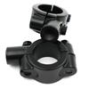 Motorrad Lenker Spiegelhalter Set 2 Stück Schwarz Modisch Mehrzweck Einfache Installation Lang