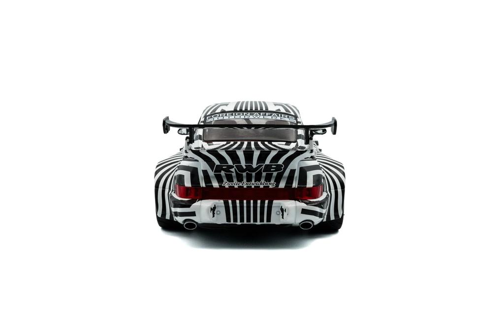 Solid Porsche Mini Car 1/18 911 (964) RWB Rauh-Welt THE ZEBRA 2022