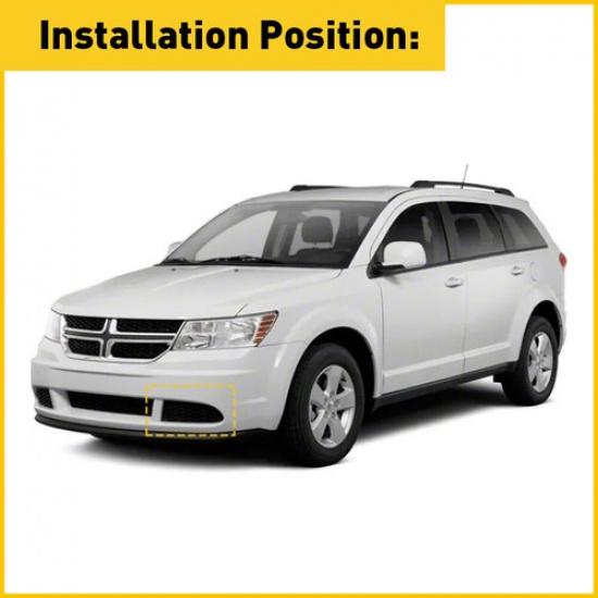 Front Driver Left Side Light Fog Cover Bezel For Dodge Journey 11- CH1038180