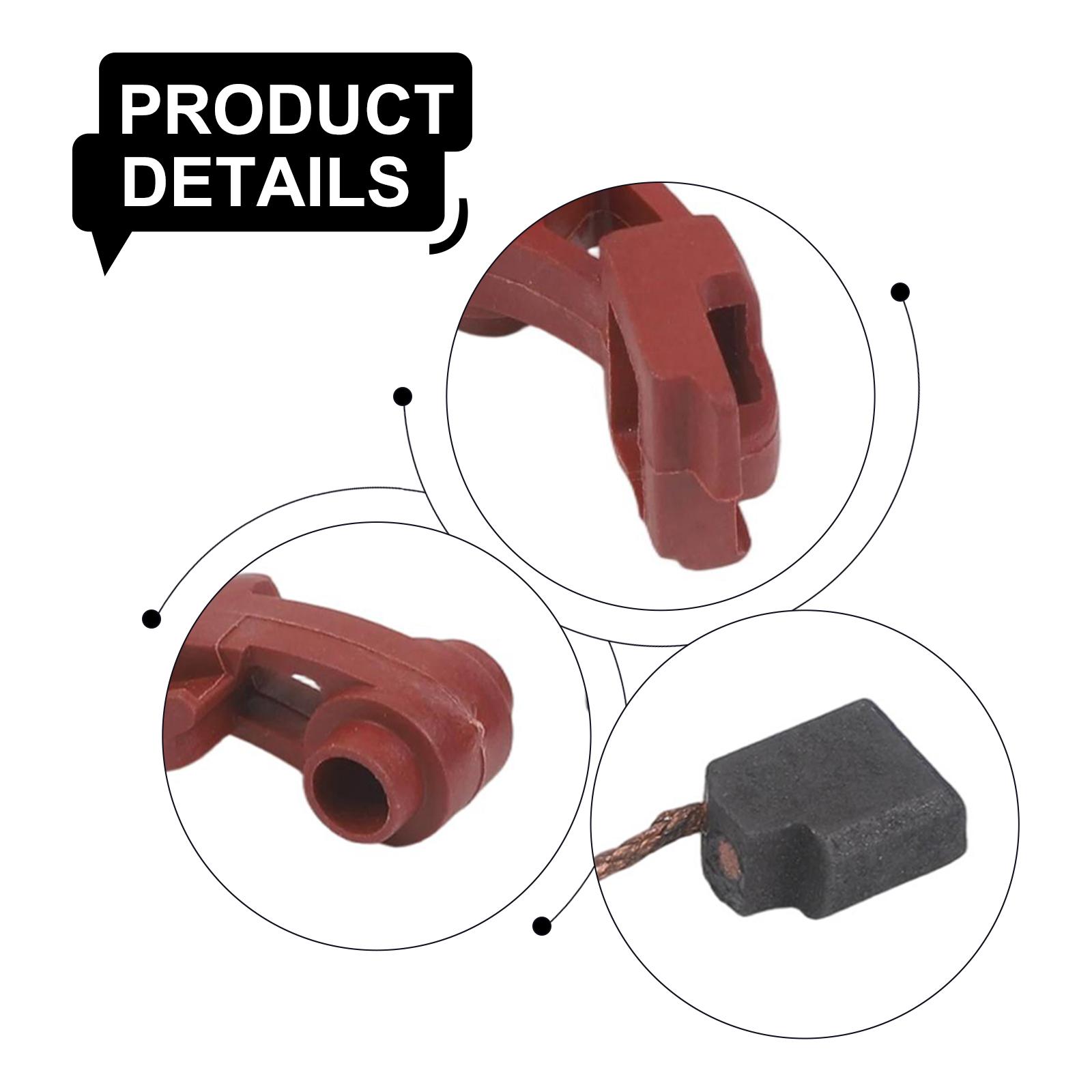 

Набор сменных щеток для двигателя УШМ, совместимый с For D28402 D28110 D28112. Включает 2 щеткодержателя и 2 угольные щетки. China Mainland