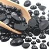 Oval Black Flat Bottom Eyes for DIY Handmade Doll Hair Clips - Wool Yarn Plush Accessories