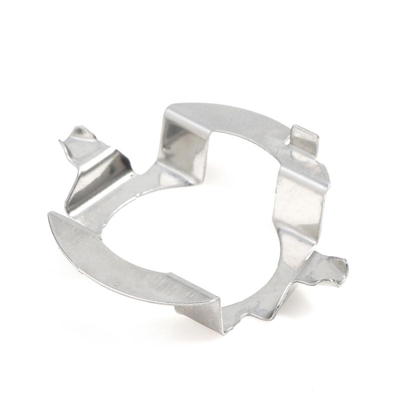 2Pcs H7 Led Headlight Lamp Adapter Socket Base Retainer Holder For Touareg Skoda