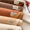 Double-Sided Solid Color Scarf Women Winter Thick Faux Cashmere Wrap Shawl With Tassels Chic Elegant Neck Warmer