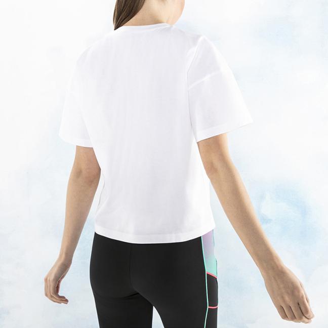 Puma X Sophia Tee Breathable Round Neck Letter Print Short Sleeve T-Shirt Women Tops White 578561-02