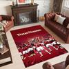 Arsenal Personalized Name Area Rug Perfect for Game Room Balcony Playrooms Entryway Antislip Carpet Anime Office Decor Birthday/Christmas Gift