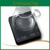Balanza para Café de Preparación Manual con Sensor de Alta Precisión para Uso en la Cocina del Hogar