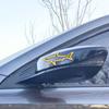 Auto-Embleme und -Abzeichen Haifisch Auto-Fensteraufkleber Wetterfest Hohl-Logo-Dekoration Für Modifikation Kennzeichenhalterung