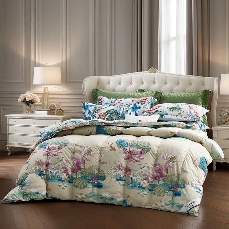 FUANNA Memory Time White Goose Down Quilt