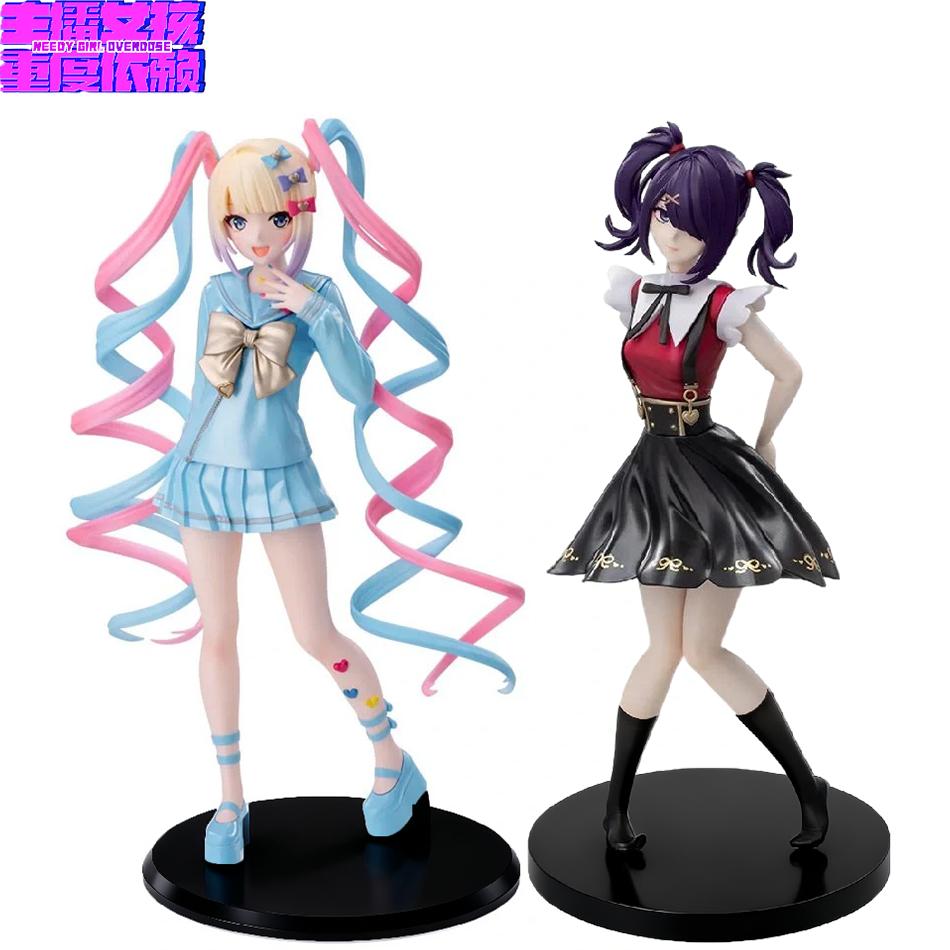 2 Kinds NEEDY GIRL OVERDOSE Figure Rain KAnge PVC Action Figure Amine Adult Anime Girl Statue Collectible Figurine Toys Gift