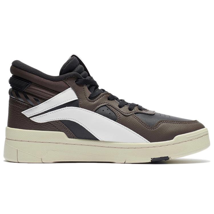 Li Ning Wave SUPERWAVE Mid Textile, Synthetic Leather Slip Resistant Cushioning Abrasion Resistant Mid top AGCR233-5