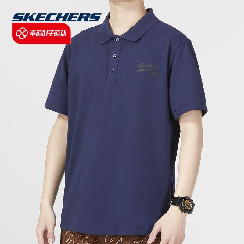 

Skedge Short Sleeve Tops Men s 2025 Summer New Sportswear Casual Business Polo Shirt Loose Half Sleeve T-shirt 00DU/Main drawing L