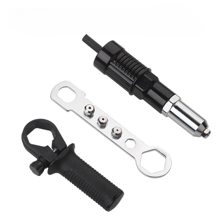 Professional Electric Rivet Nut Gun Machine Core Pull Accessories Cordless Riveting Drill Adapter Riveter Insert Portable Tools