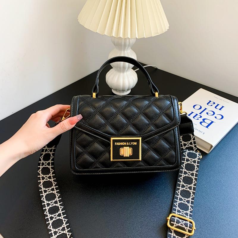 Retro Diamond Embroidered Thread Handbag Bag Women's New Trend Women's Bag High-end Texture Shoulder Messenger Bag