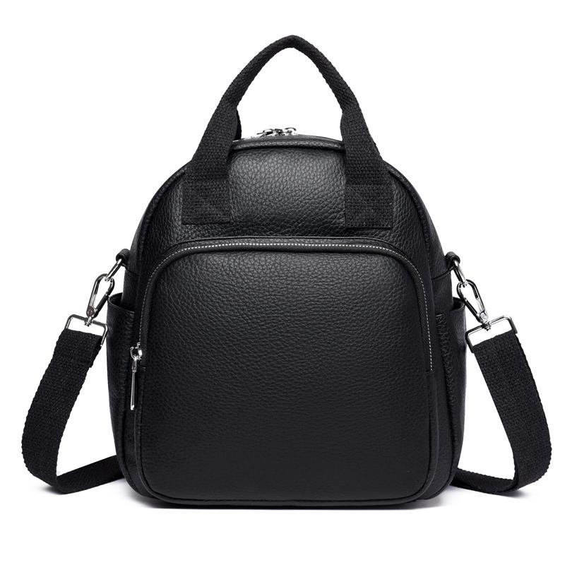 Fashion Solid Women's Crossbody Bag High Quality Shoulder Bag Large Capacity Backpacks Waterproof PU Leather Women's Handbags