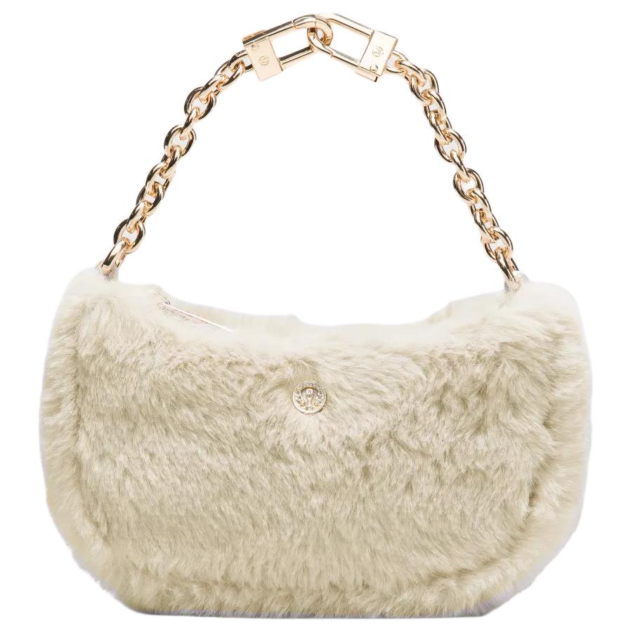

Lululemon City Essentials Multifunctional Fleece Design Tote Bag Ultra Mini Women bags Ivory LW9FVQS-073288-LVORY Ivory