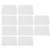 10 Durable Tissue Culture Plates (12 Wells) Widely Used for Laboratory Use, with Lids