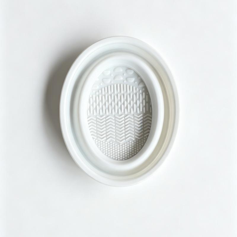 Silicone Foldable Makeup Brush Cleaner with Gentle Bristle Care
