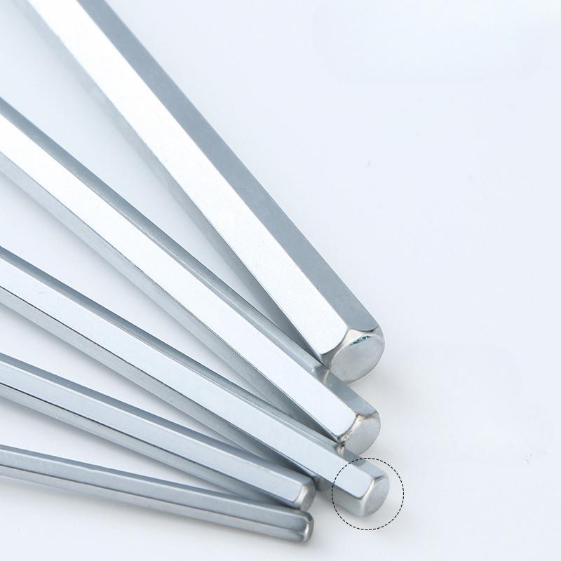 7pcs T-Handle Hex Allen Key Screws Screwdriver Spanner Master Key Hex Wrench 2.5-10mm T-Handle Allen Keys