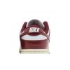 Nike Womens Dunk Low Premium 'Vintage Red' (women's sizes) White / Team Red / Coconut Milk Skate Shoes FJ4555 100