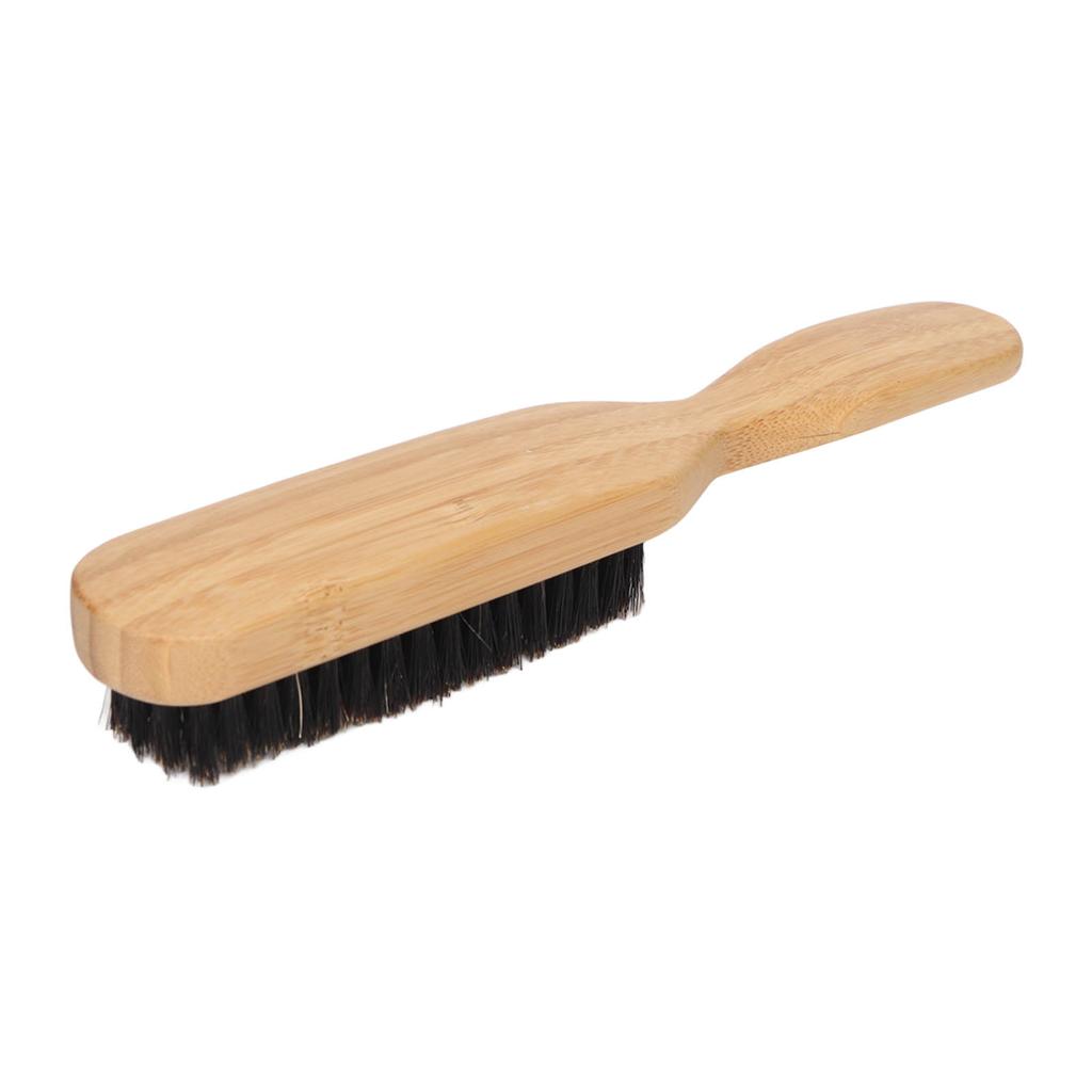 Shaving Brush Bamboo Handle Men Beard Soft Bristle Comb Styling Cleaning Tool for Hair Salon L