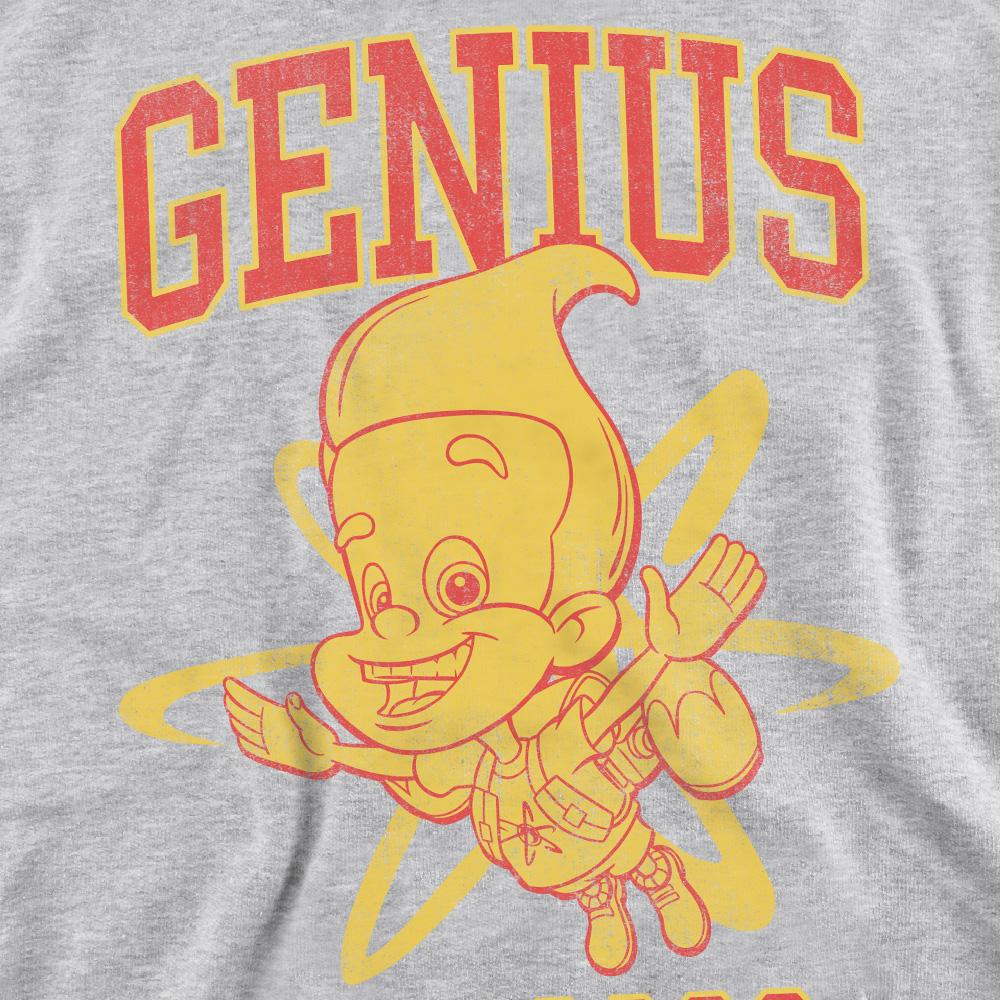 Jimmy Neutron Unisex Adult Genius Collegiate Sweatshirt