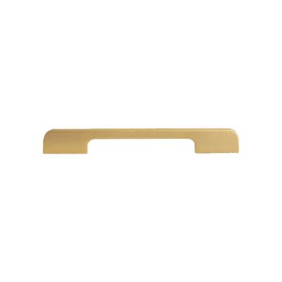 Cabinet Door Handle Aluminium Alloy Drawer Pulls for Dresser Wardrobe Shoe Closet Gold A Type 160mm Hole Centers