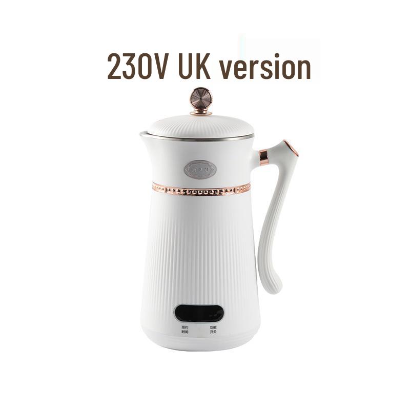 Портативный соевый молоковарка и соковыжималка с двойным напряжением - Низкий уровень шума, не требует замачивания, многофункциональный для бобов, риса, злаков, овощей и фруктов. NK-09A