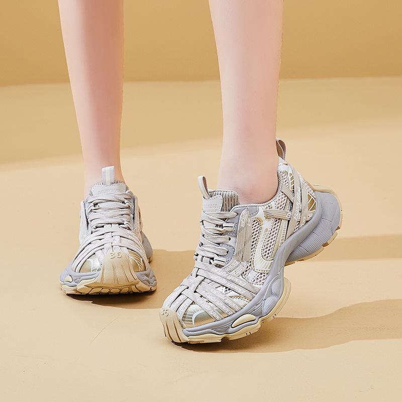 Pantofi noi pentru femei, Pantofi sport de modă cu talpă groasă