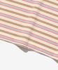 TAILOR STUDIO Authentic Soft Logo Stripe T-Shirt (Ivory/Purple)