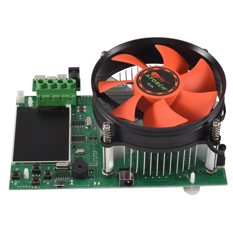 AD23-180W DC USB Tester APP Electronic Load Lithium Battery Capacity Monitor Discharge Charge Power Checker US Plug