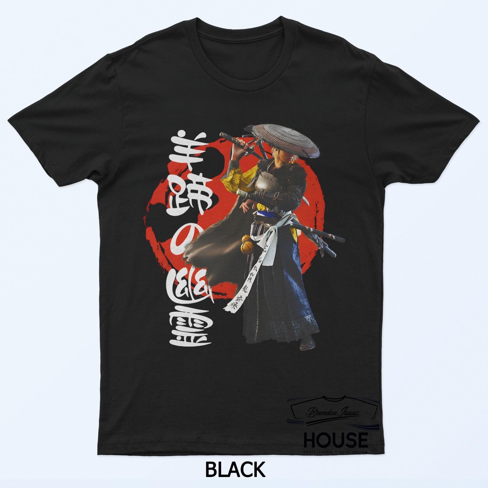 Ghost Of Yotei Atsu Kanji Japan Samurai Japanese T-Shirt XL