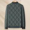 MONTAGUT Men's Quilted Baseball Collar Cotton Jacket JG