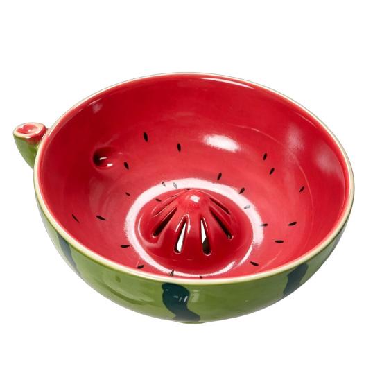 Ciotola Scolapasta Versatile per Snack Ciotola per Lavare Frutti di Bosco, Foro di Drenaggio Centrale Rialzato Risciacquo Frutta Pratica per Preparazione e Colino da Servizio in Ceramica Auto-Girante