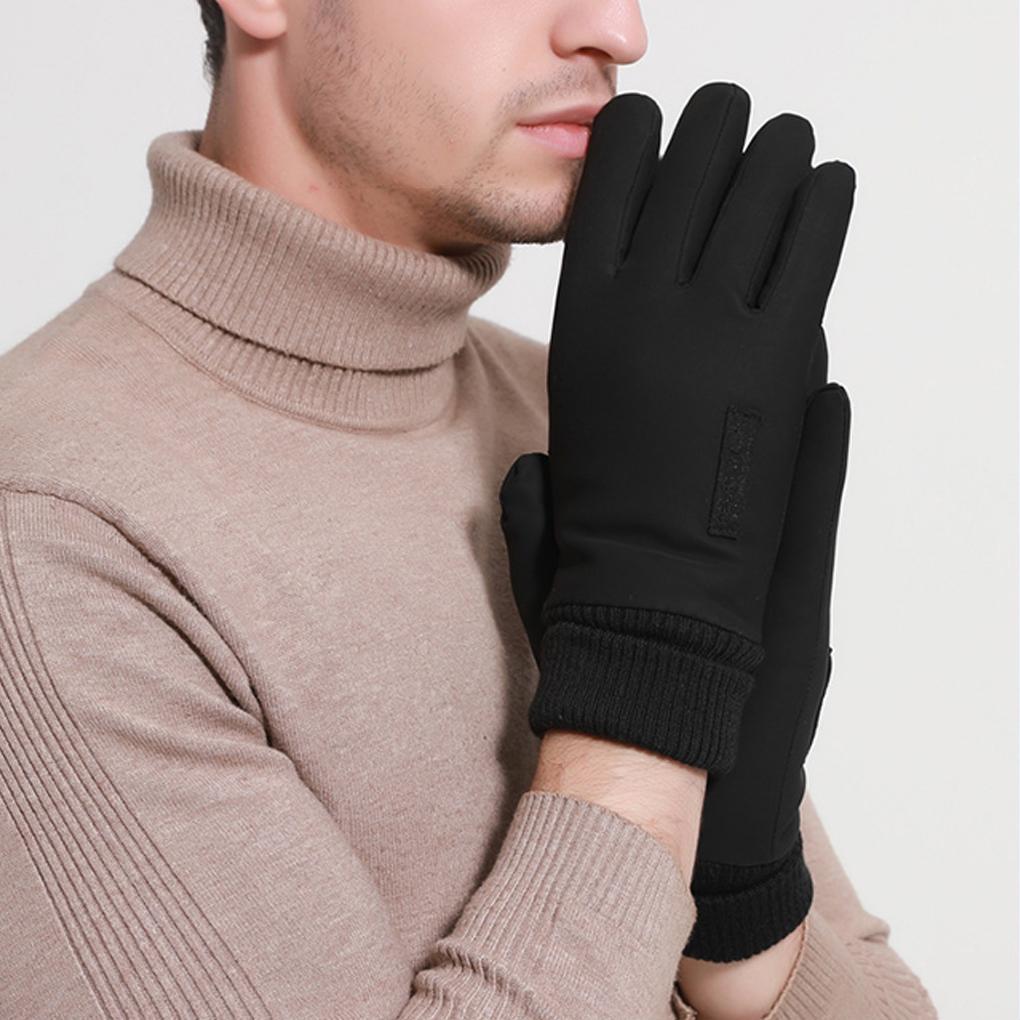 Winter Gloves Universal Outdoor Hands Warmer Cycling Simple Clothes Sport Style Hiking Touch Accessory Glove Screen Men