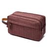 Men's Waterproof Portable Retro Toiletry & Makeup Bag with Large Capacity
