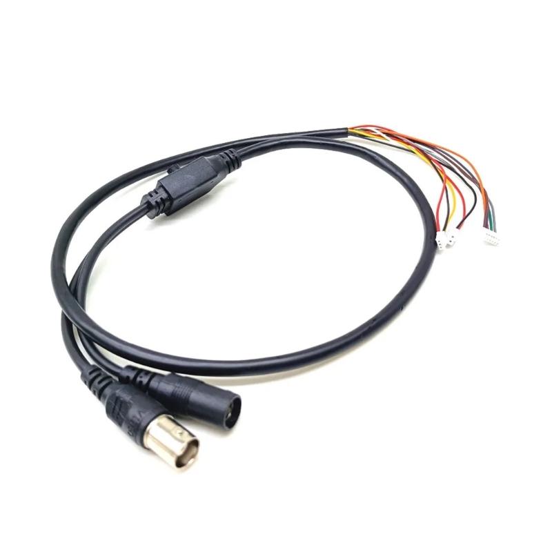 11 Pin CCTV Camera Connection Cable With OSD Menu Button Power Supply And BNC Video Output