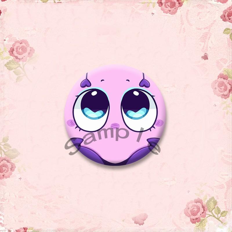 Game Peripheral Characters Brooches on Clothes Pebble Shelly Bobette Vee Cartoon Badge Collectible Lapel Pins Fans Jewelry Gifts