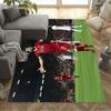 Salah Celebrates Goal Match Area Rug Design for Entryway Balcony Dining Room Kitchen Antislip Carpet Office Home Decor Spiritual Gift