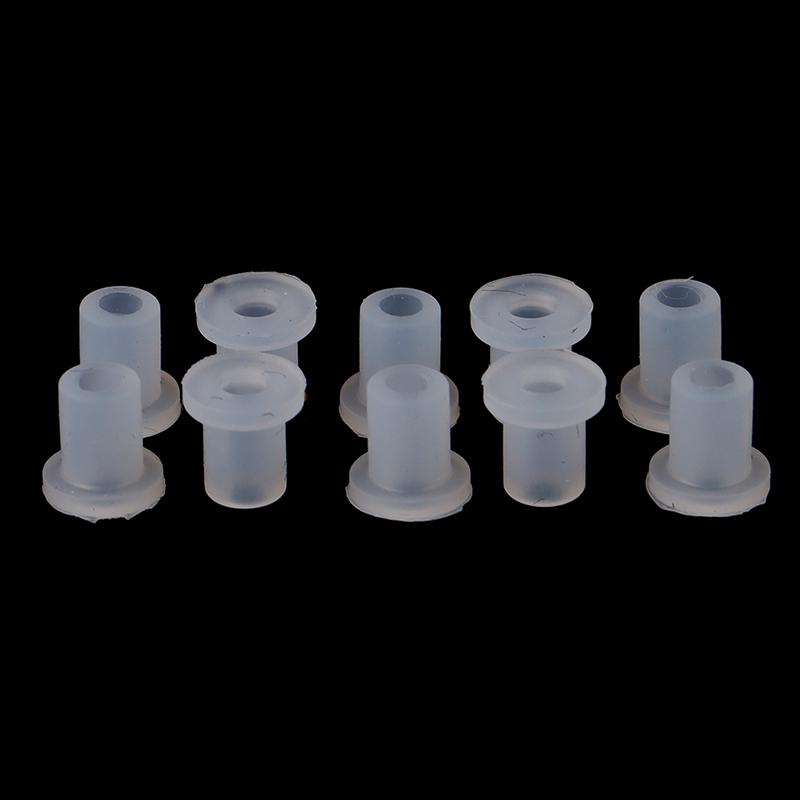 10Pcs Ciss Diy Acessories Sealing Stopper White Silicon Rubber Plug