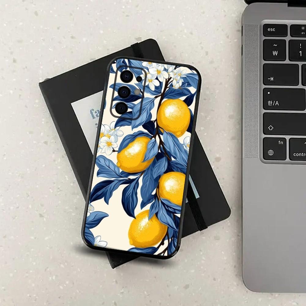 

Fruit lemon Painting Phone Case For Samsung S24,S21,S22,S23,S30,Ultra,S20,Plus,Fe,Lite,Note,10,9,5G Black Soft Cover Samsung S24