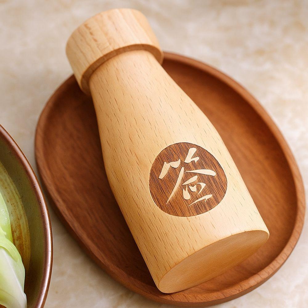Portable Beech Wood Toothpick Box Wooden Toothpick Storage Container Toothpick Case  Restaurant